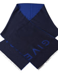 Givenchy Elegant Unisex Wool Silk Blend Scarf