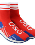 Dolce & Gabbana Chic SORRENTO Casual Socks Sneakers