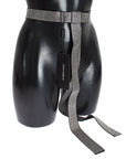 Dolce & Gabbana Black Silk Crystal Bow Waist Belt Elegance
