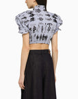 Vivienne Westwood Vivienne Westwood Cotton bow and shoulder top