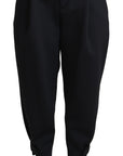 Dolce & Gabbana Elegant High-Waist Cropped Trousers