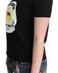 Chic Moschino Cotton Tee with Milano Print