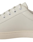 Dolce & Gabbana Chic White Leather Sneakers for Men