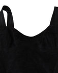 Dolce & Gabbana Elegant Black Lace Bodysuit Corset Dress