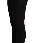 Dolce & Gabbana Elegant Slim Black Skinny Jeans