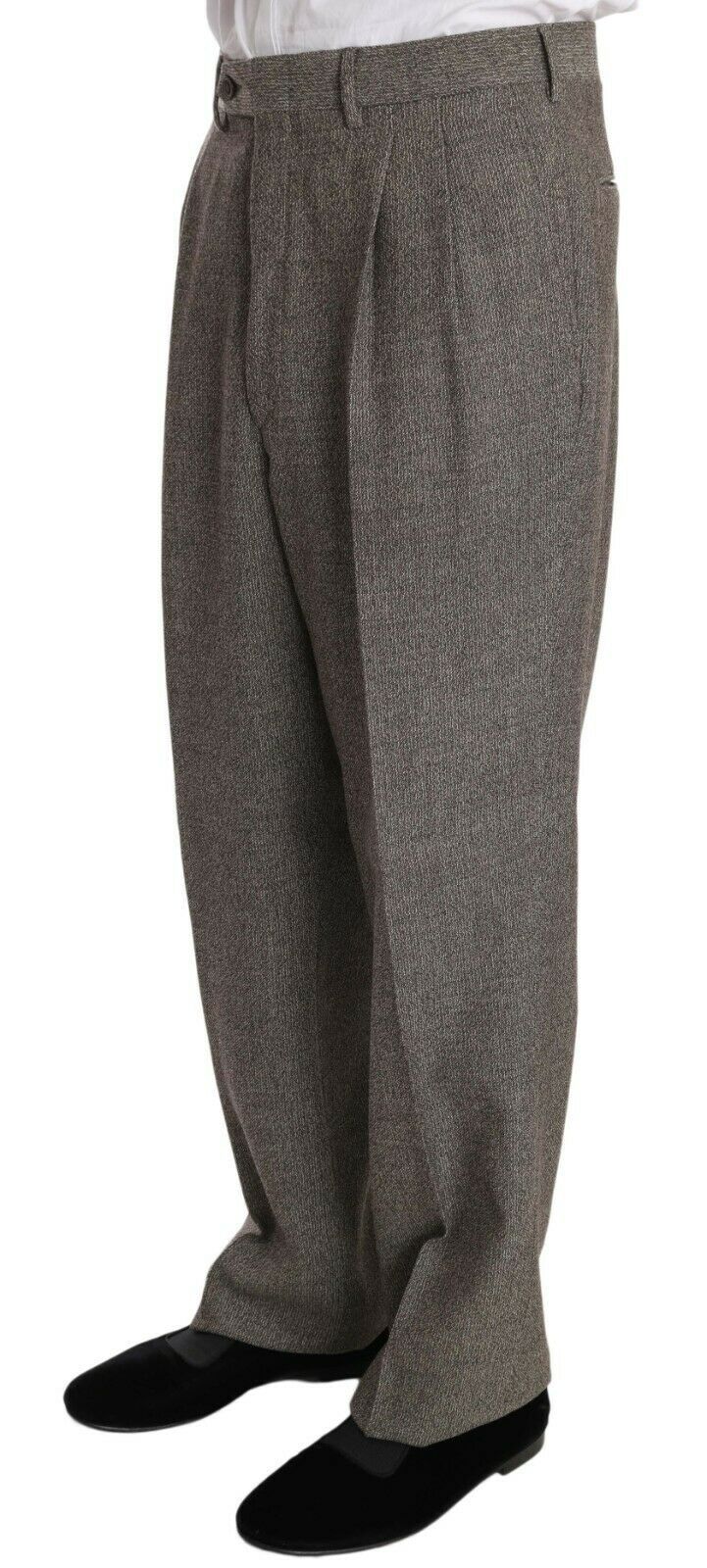 Fendi Elegant Light Brown Wool Men&#39;s Suit