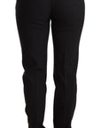 Dolce & Gabbana Elegant Tapered Virgin Wool Trousers