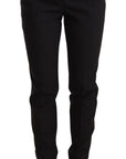 Dolce & Gabbana Elegant Tapered Virgin Wool Trousers