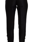 Dsquared² Elevated Elegance High-Waist Skinny Trousers