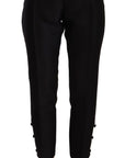 Dsquared² Elevated Elegance High-Waist Skinny Trousers
