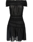 Tory Burch Tory Burch Smocked Cotton Dress