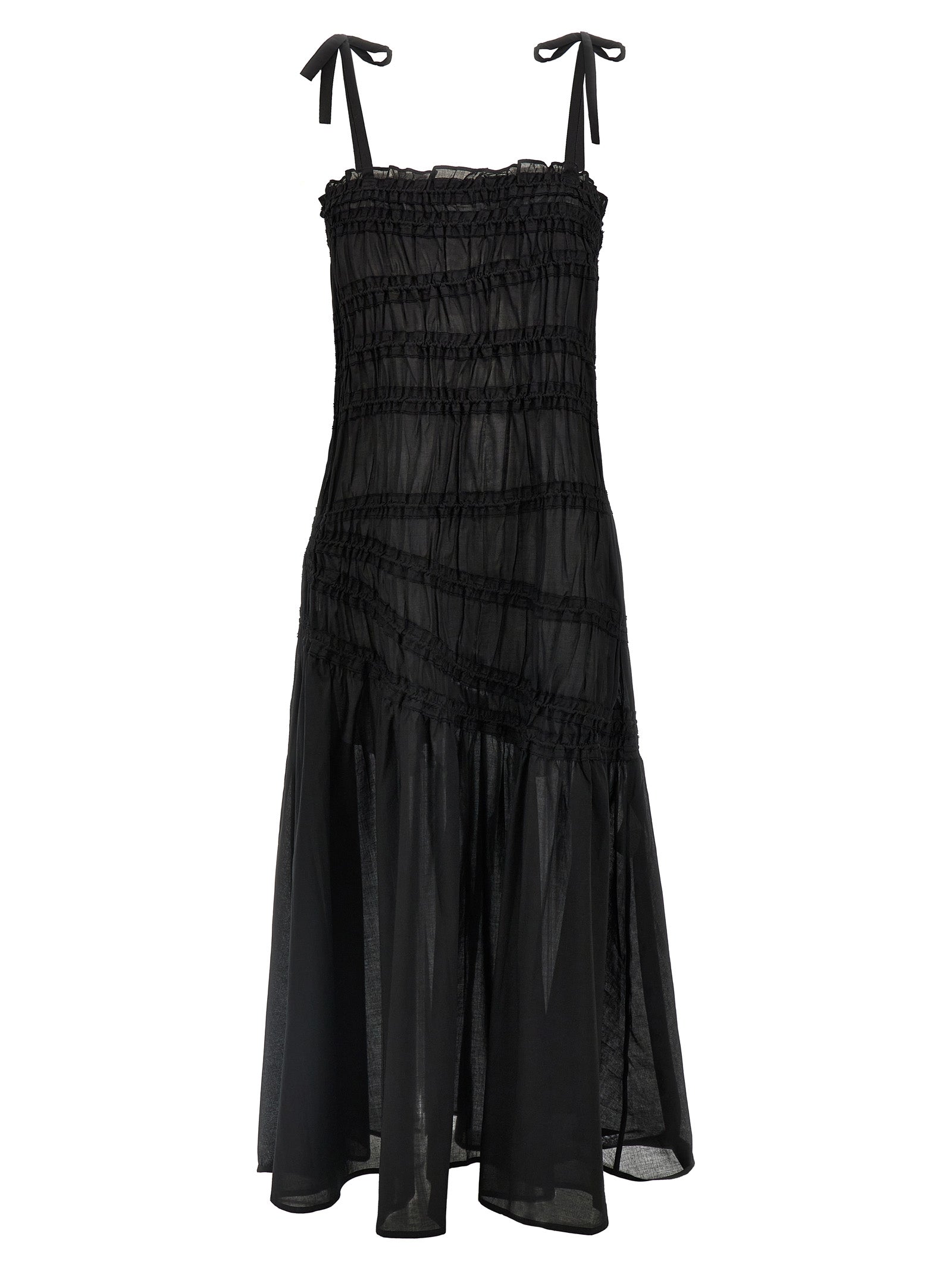 Tory Burch Tory Burch Shoulder Tie Dress