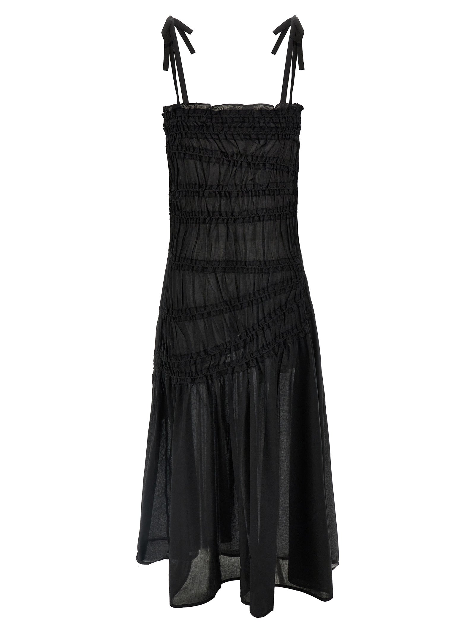 Tory Burch Tory Burch Shoulder Tie Dress
