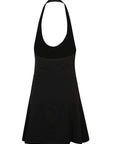 Juicy Couture Juicy Couture Logo halter mini dress