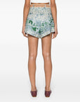 Zimmermann Zimmermann Ottie Tuck Linen Shorts