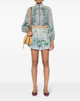 Zimmermann Zimmermann Ottie Tuck Linen Shorts