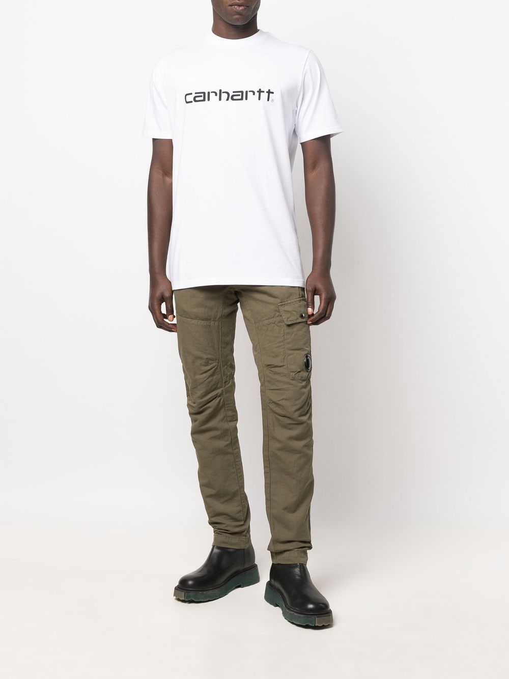 Carhartt Wip Main CARHARTT WIP MAIN T-shirts and Polos White