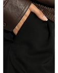 Saint Laurent Saint Laurent grain de poudre wool trousers