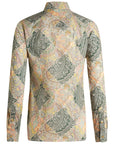 Etro Etro Patchwork-print poplin shirt