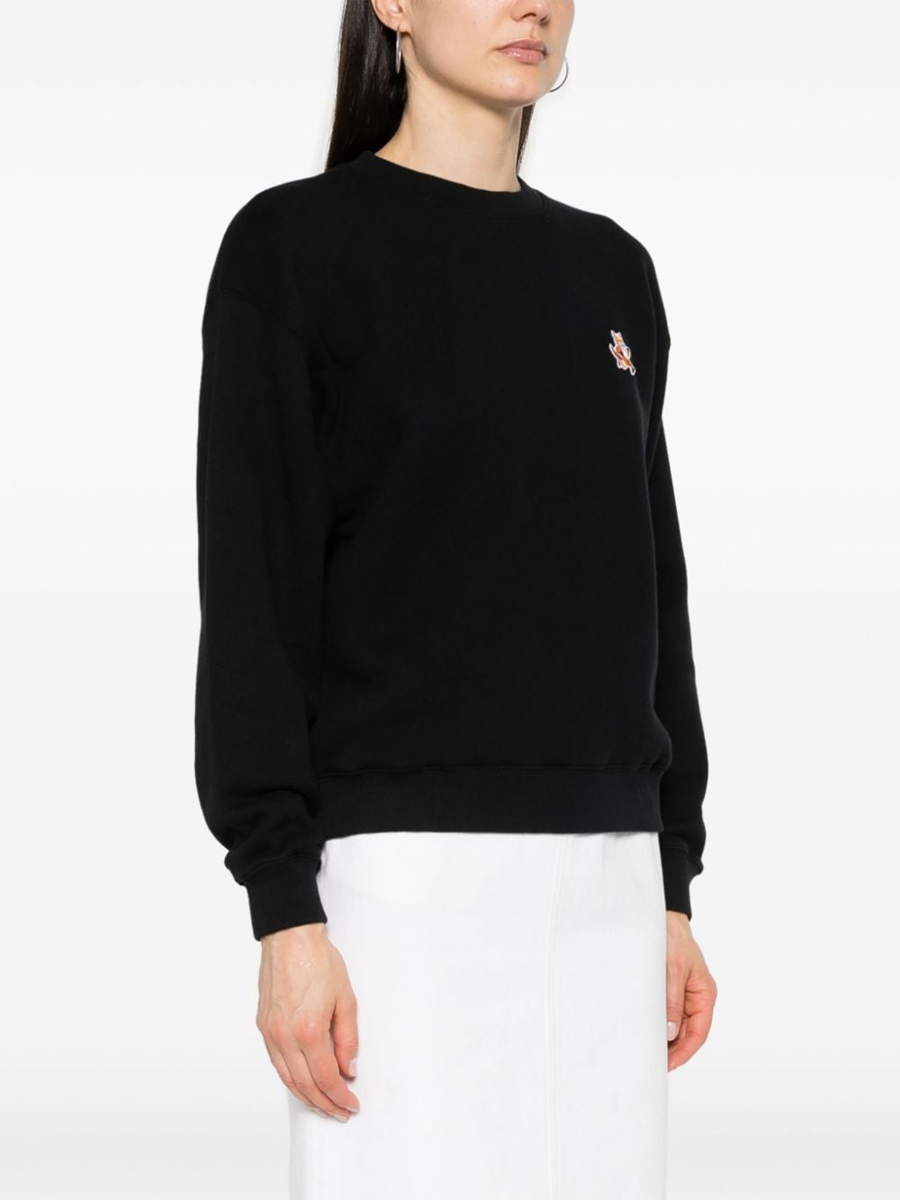 Maison Kitsune Maison Kitsune fox pattern cotton sweatshirt