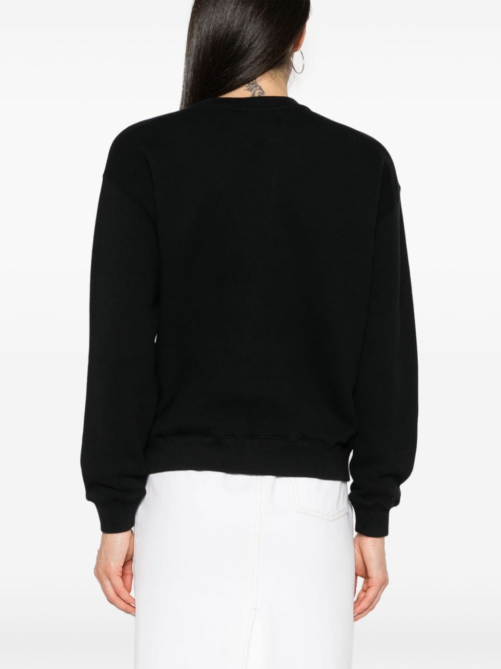 Maison Kitsune Maison Kitsune fox pattern cotton sweatshirt