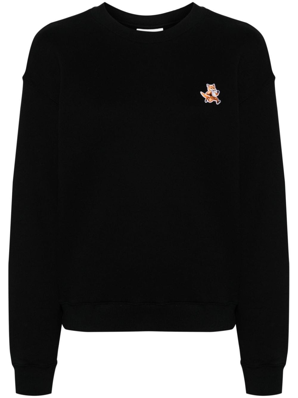 Maison Kitsune Maison Kitsune fox pattern cotton sweatshirt