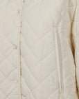 SANDBEIGE Sandbeige Quilted nylon jacket