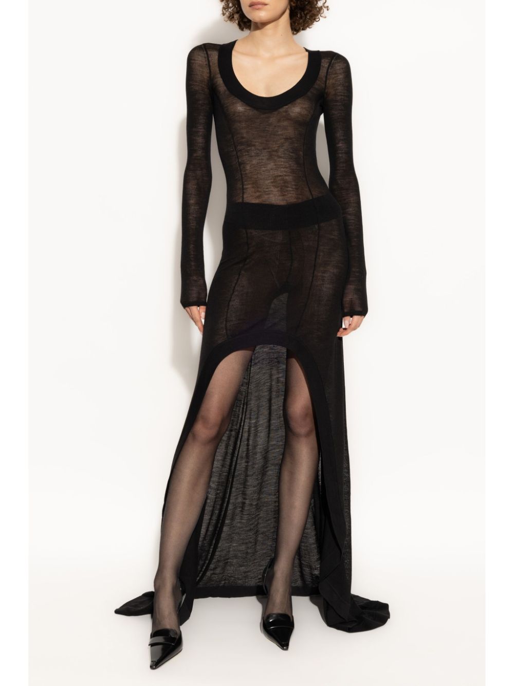 Saint Laurent Saint Laurent asymmetric-design Dress