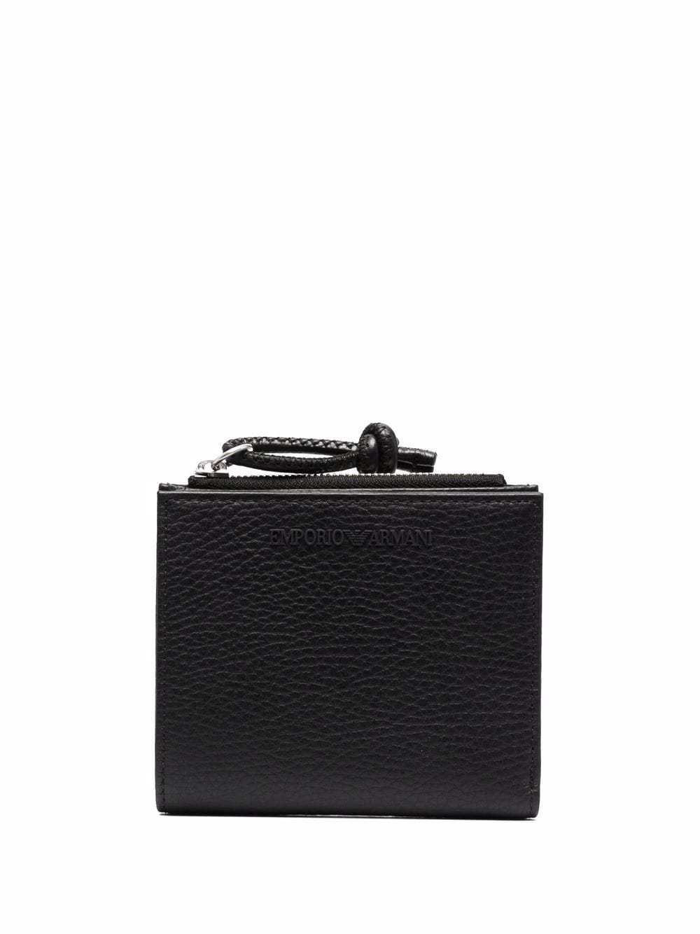 Emporio Armani Emporio Armani Leather credit card case