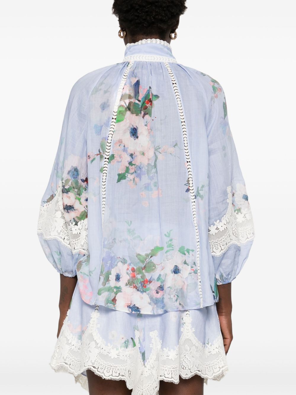 Zimmermann Zimmermann Shirts Clear Blue