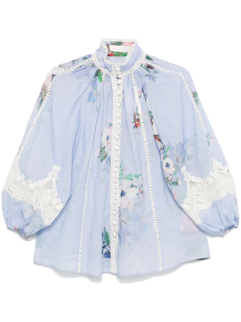 Zimmermann Zimmermann Shirts Clear Blue