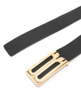 Victoria Beckham Victoria Beckham Jumbo Frame logo-buckle leather belt