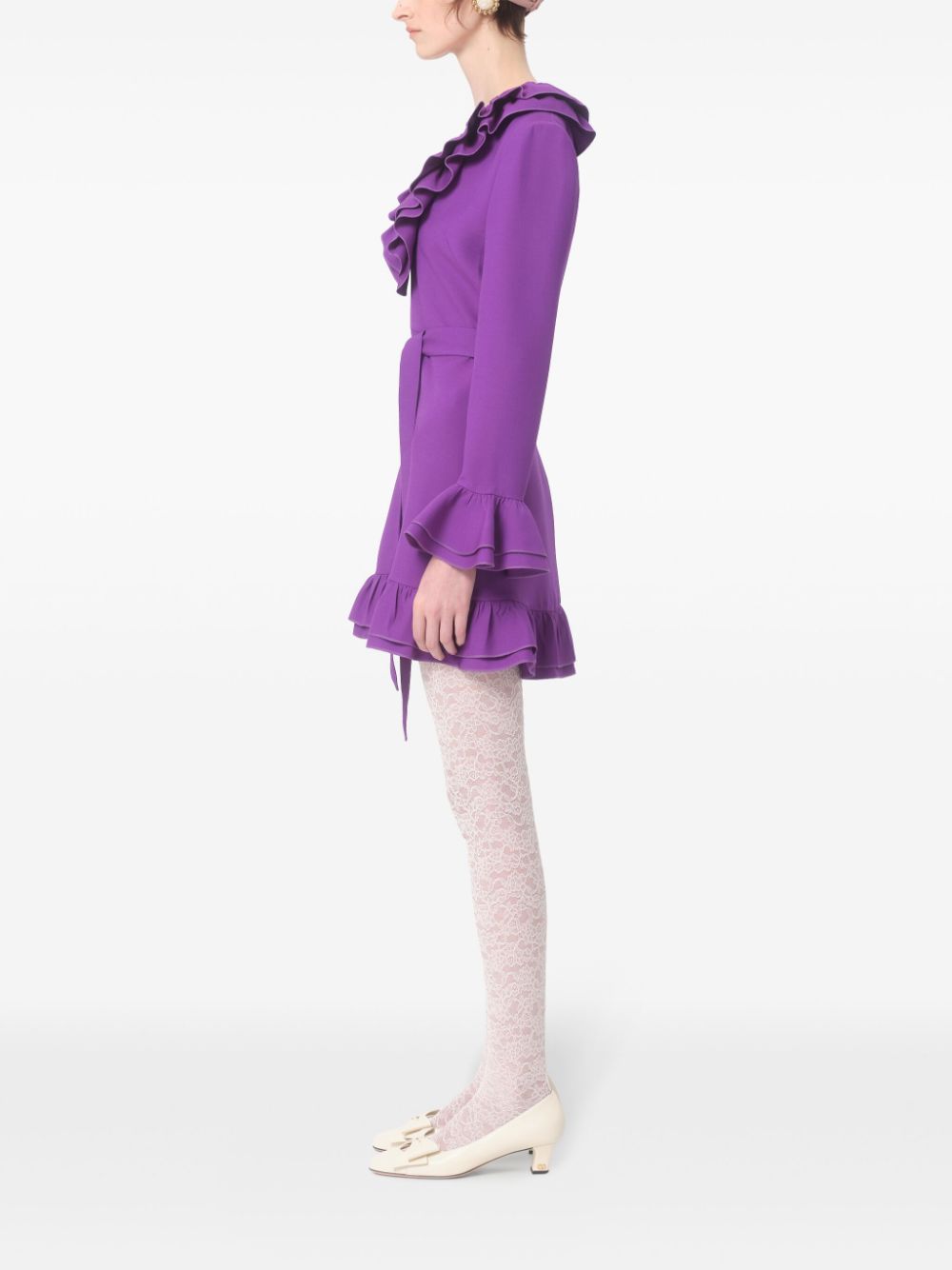 Valentino Valentino Crepe couture mini dress