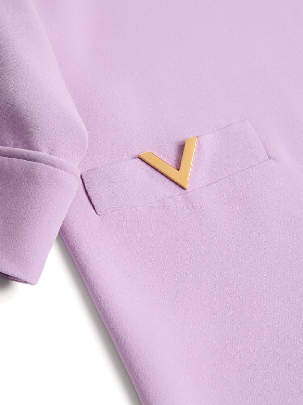 Valentino Valentino Vlogo silk mini dress