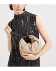 Brunello Cucinelli Brunello Cucinelli Monili Shoulder Bag with Chain