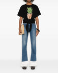 Stella McCartney Stella McCartney Pineapple Tie-front Cotton T-Shirt