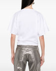 Stella McCartney Stella McCartney Pineapple Tie-front Cotton T-Shirt