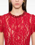Self-Portrait Self-Portrait lace midi dress