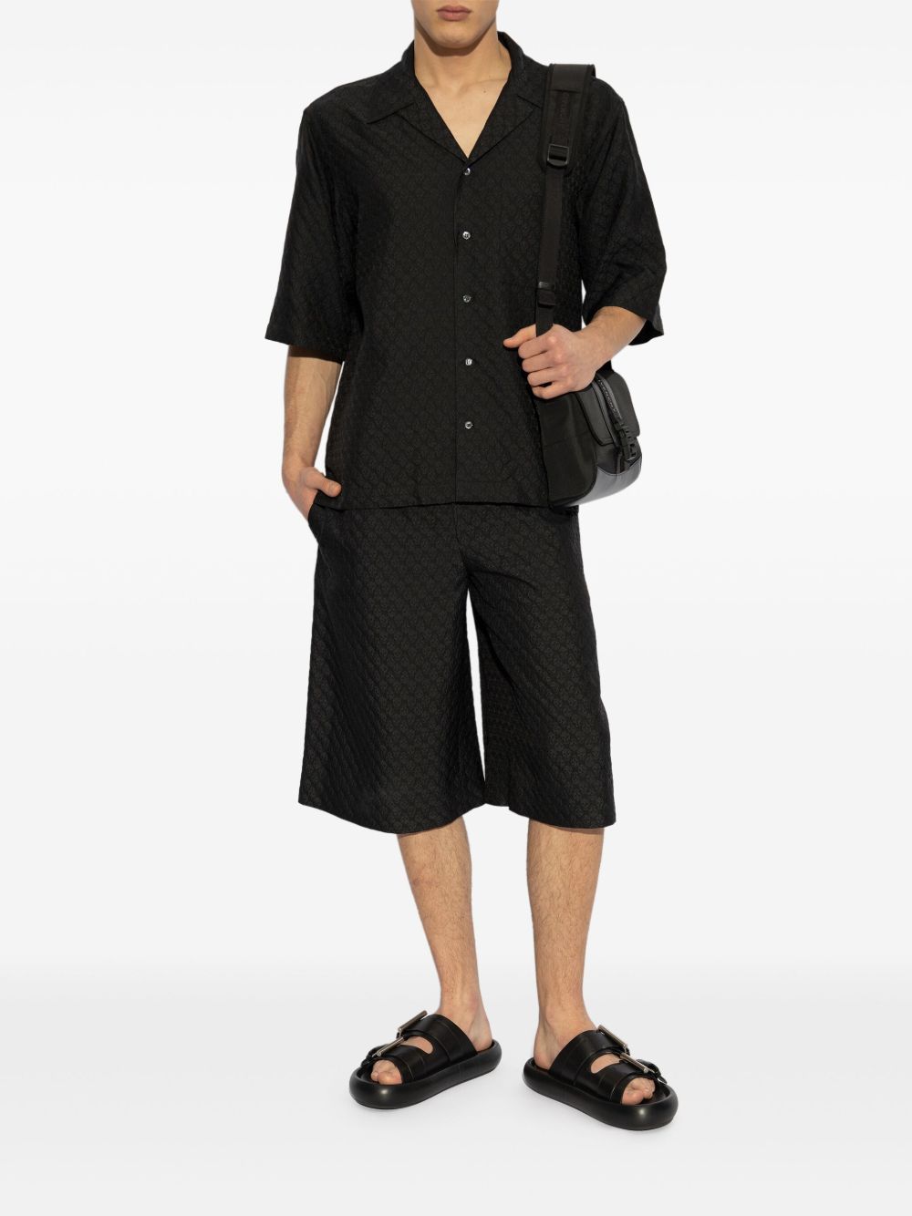 Alexander McQueen Alexander McQueen Jacquard Bermuda shorts