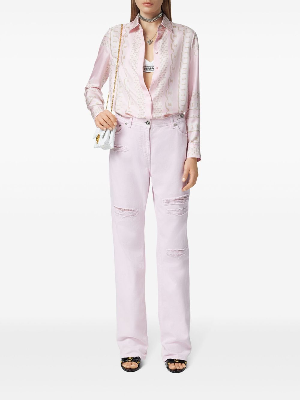 Versace Versace Treasure Scarf Shirt