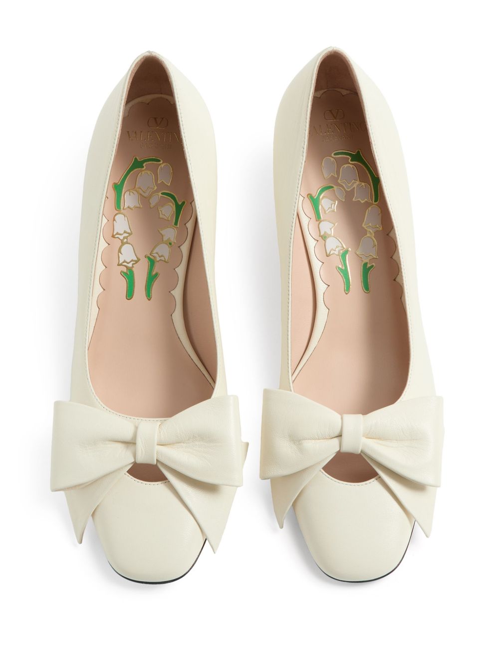 Valentino Garavani Valentino Garavani Bowow Décolleté In Kid 45mm