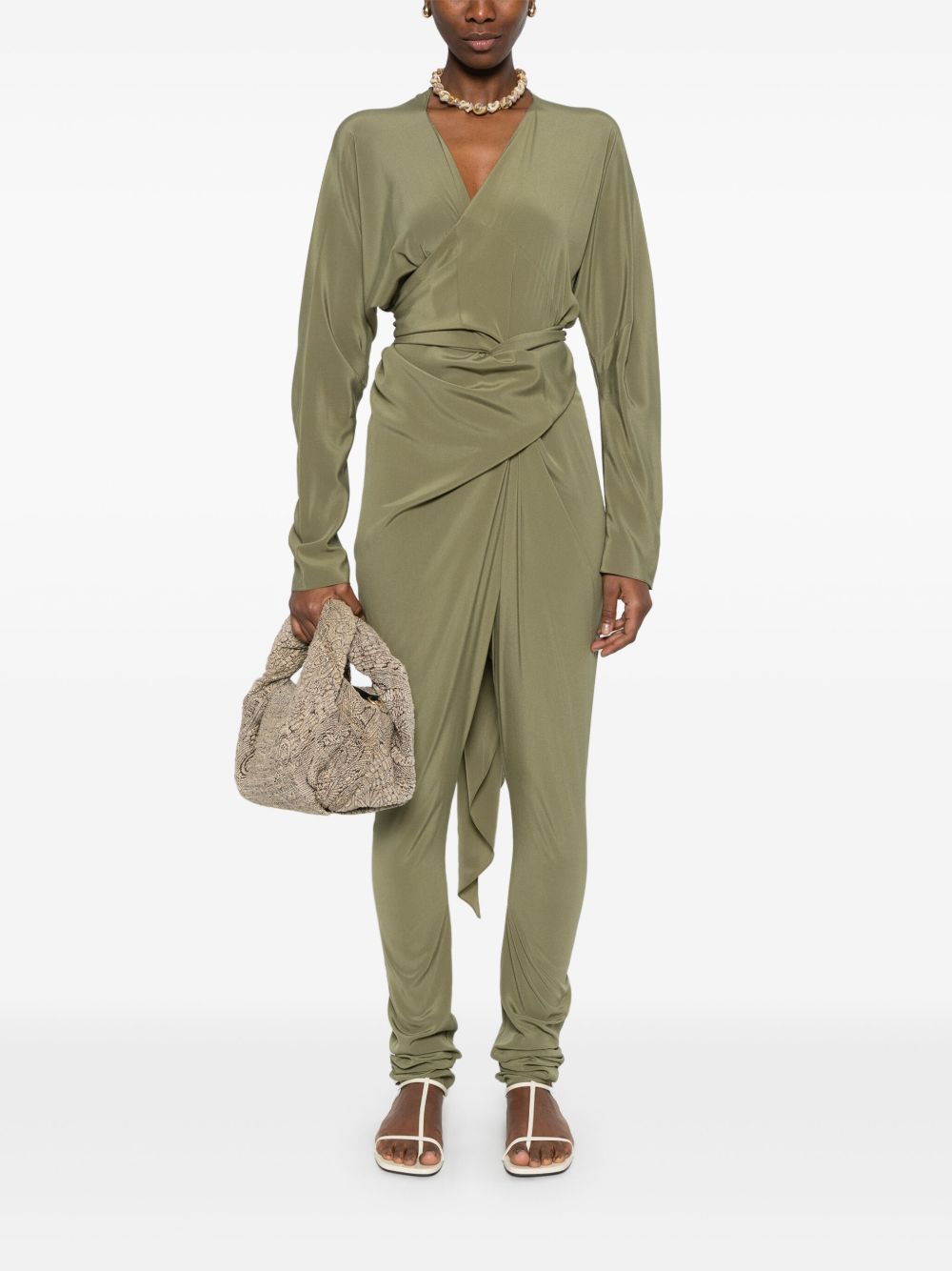 Cortana Cortana Cortana Serp Silk Jumpsuit