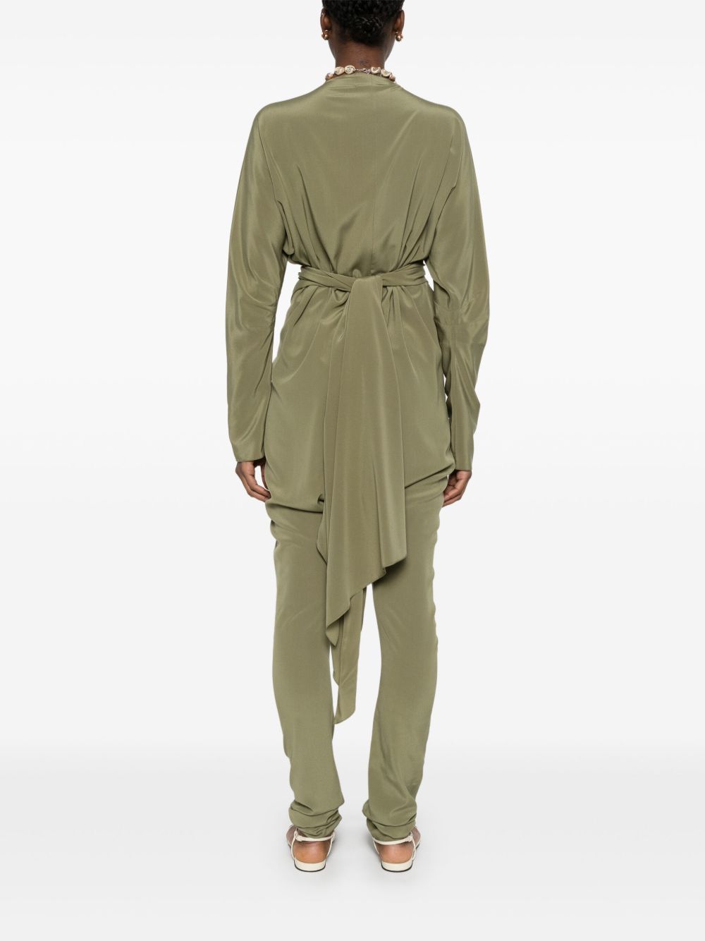 Cortana Cortana Cortana Serp Silk Jumpsuit
