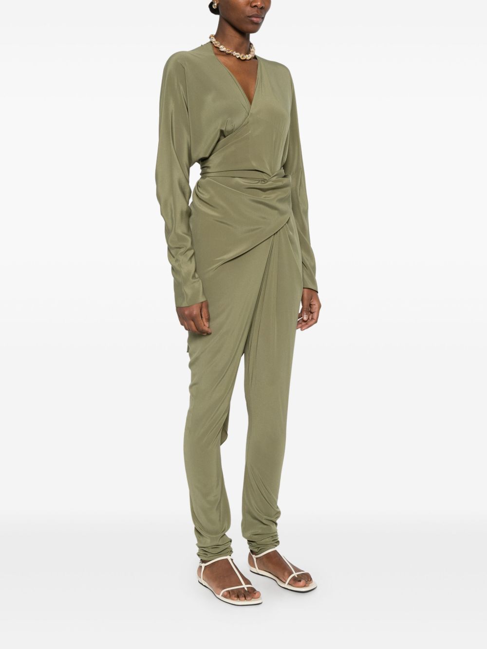 Cortana Cortana Cortana Serp Silk Jumpsuit