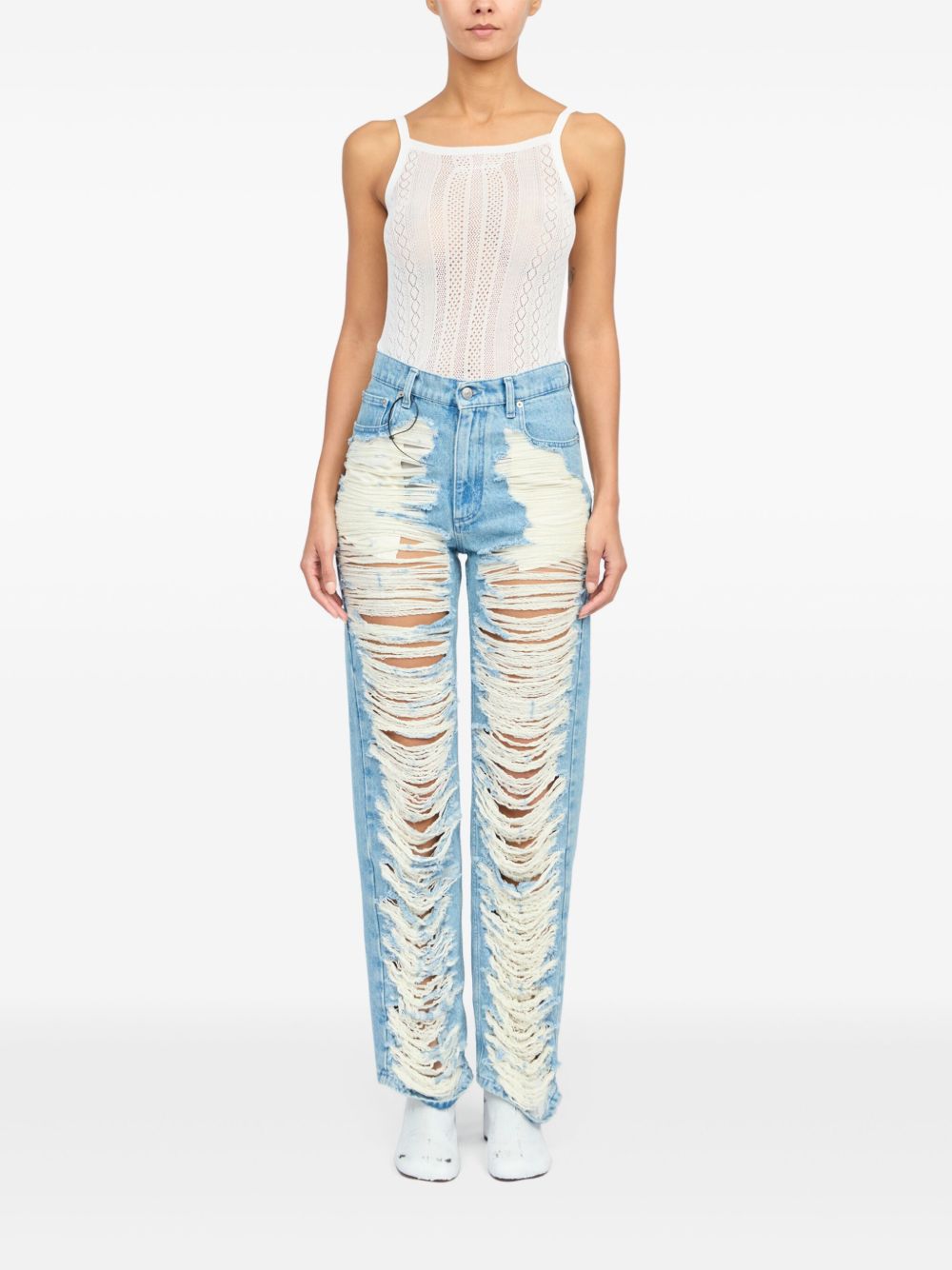MM6 Maison Margiela MM6 Maison Margiela Jeans Clear Blue