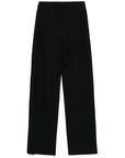 Emporio Armani Emporio Armani jersey trousers with bands and micro studs