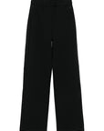 Emporio Armani Emporio Armani jersey trousers with bands and micro studs