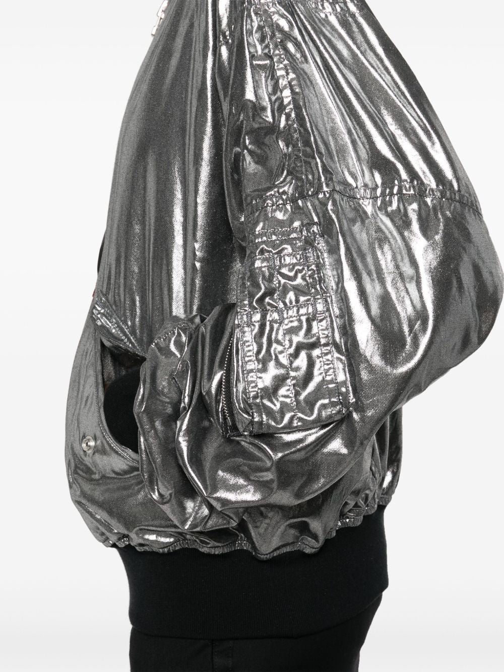 Junya Watanabe Junya Watanabe Metallic effect bomber jacket