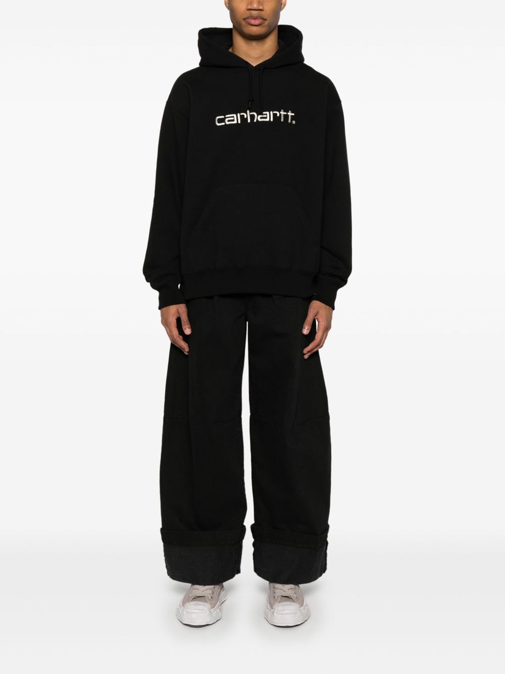 Junya Watanabe Junya Watanabe Printed cotton hoodie