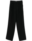 Emporio Armani Emporio Armani herringbone-jacquard trousers